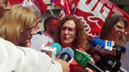 López (CCOO): "Las personas deben estar en el centro de la acción política"
