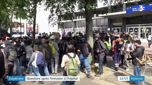 Paris : intrusion à l'hôpital de La Pitié-Salpêtrière lors du 1er-Mai