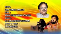 Tamil Film Song | Ethu Kuzhanthai | Oruthalai Raagam | S.P.Balasubrahmanyam