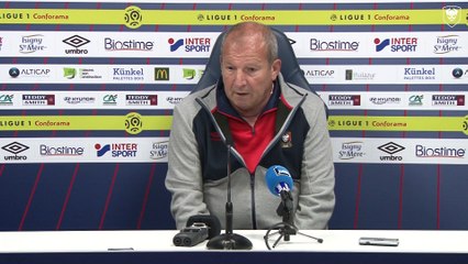 Conférence de presse avant EA Guingamp / SMCaen