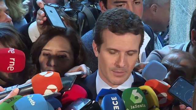 Casado carga contra C's y Vox: Parece que se alegran de que haya ganado el PSOE