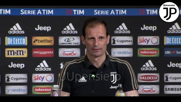 Conferenza stampa ALLEGRI pre JUVENTUS-TORINO: L'incontro con Agnelli e le voci su Conte... Rugani Out, su CRISTIANO RONALDO e MESSI... | 02.05.2019 Derby JUVE-TORO