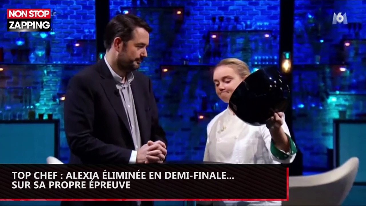 Top chef : Alexia éliminée en demi-finale... sur sa propre épreuve (vidéo)