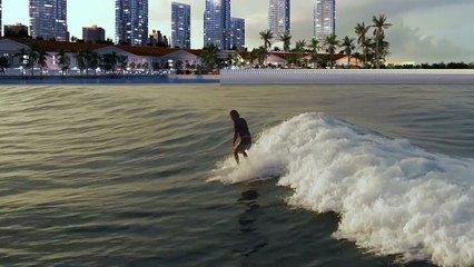 [경기] 시화호에 세계 최대 인공서핑장 조성 / YTN