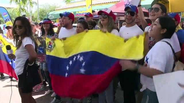 Manifestaciones ante embajadas de Venezuela en varios países