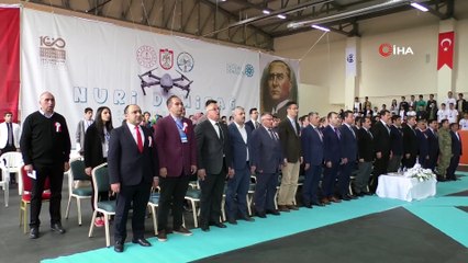 Öğrenciler kendi tasarladıkları droneler ile yarıştı