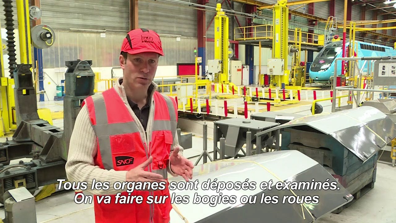 Dans ses ateliers, la SNCF fait du neuf avec des vieux TGV