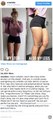Nienke, eine niederländische Influencerin, die ihre Cellulite ohne Komplexe zeigt