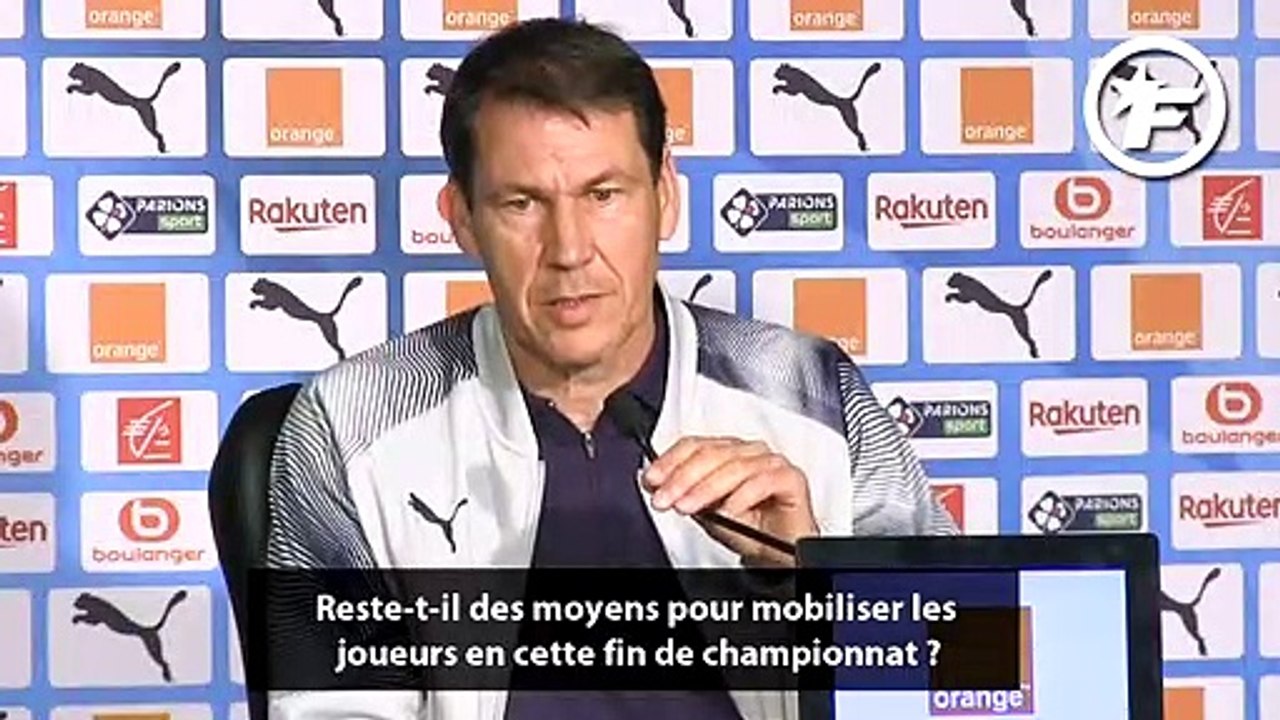 La mise en garde de Garcia à ses joueurs