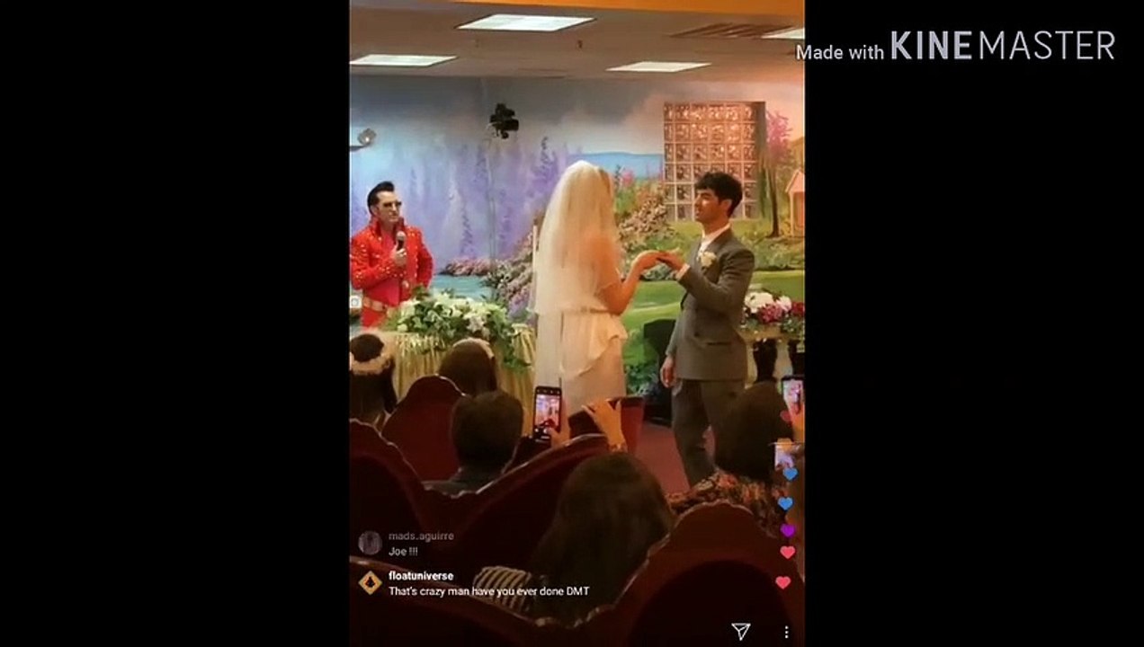 Sophie Turner y Joe Jonas se casaron en las Vegas