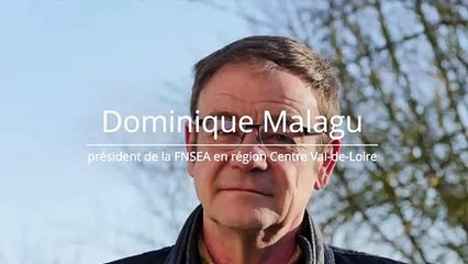 Dominique_Malagu président de la FNSEA en région Centre Val-de-Loire décrit les actes de malveillance auxquels sont confrontés les agriculteurs aujourd'hui