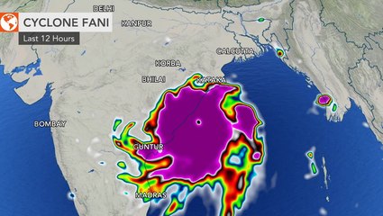 Nearly 1-million people in the path of Cyclone Fani