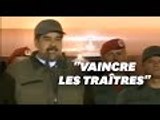 Nicolas Maduro à l'armée : 