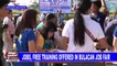 Jobs, free training offered in Bulacan job fair