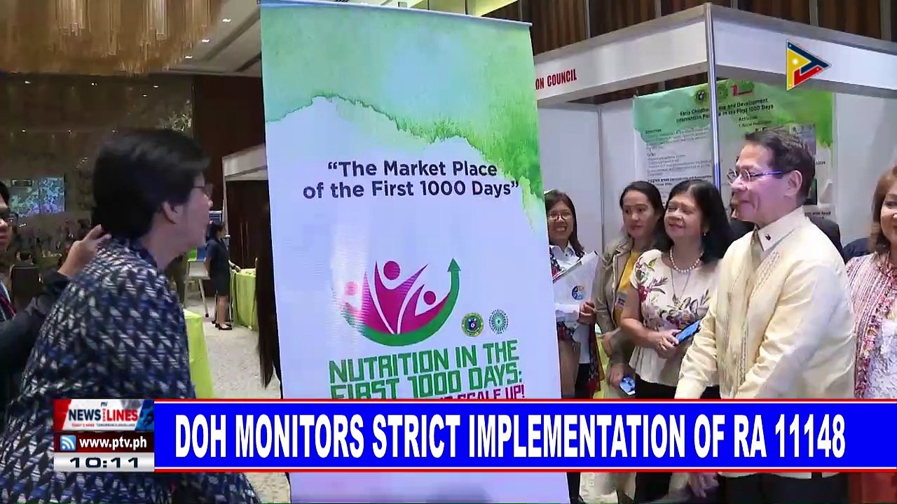 DOH monitors strict implementation of RA 11148