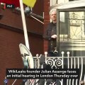 Assange begins UK fight against U.S. extradition