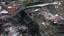 Deslave en Bolivia deja desaparecidos y viviendas destruidas