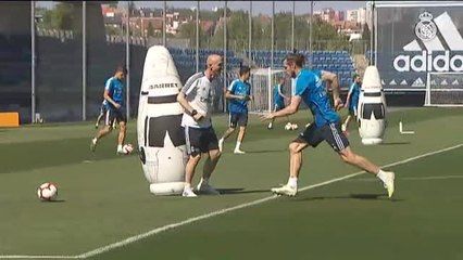 Segunda sesión de la semana del Real Madrid