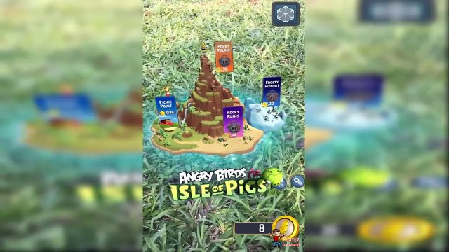 Angry Birds AR Isle of Pigs - Chuck Attack Android/iOS Gameplay