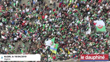 Manifestation à Alger, le 19 avril 2019