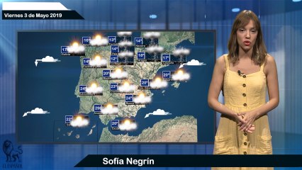 El tiempo: pronóstico para el viernes 3 de mayo