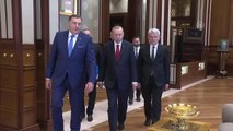 Cumhurbaşkanı Erdoğan, Bosna Hersek Devlet Başkanlığı Konseyi Başkanı Dodik ile Görüştü