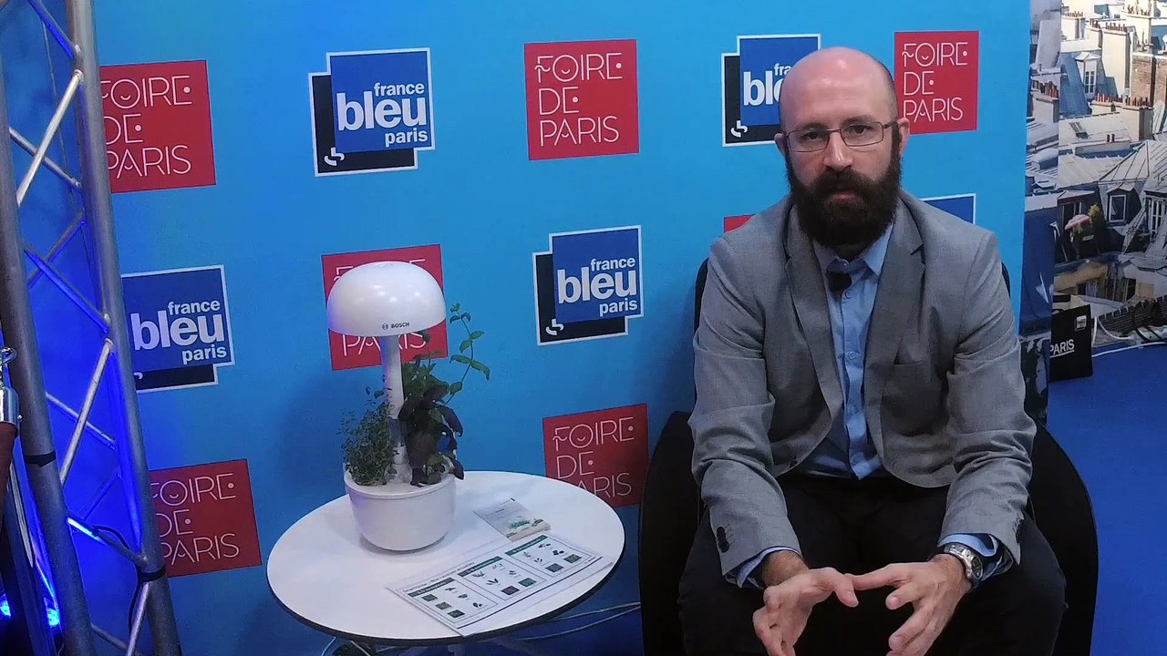 La jardinière connectée de Bosch - Foire de Paris