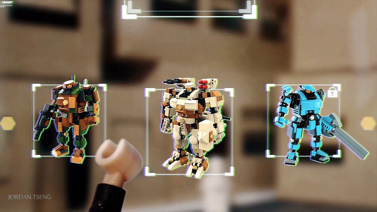 MECHA FRAME - Titan Attack Stop Motion