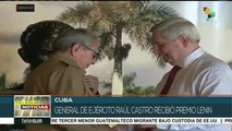 Cuba: Raúl Castro recibe el Premio Lenin