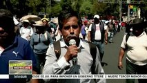 Trabajadores mexicanos realizaron masiva marcha por el 1 de mayo