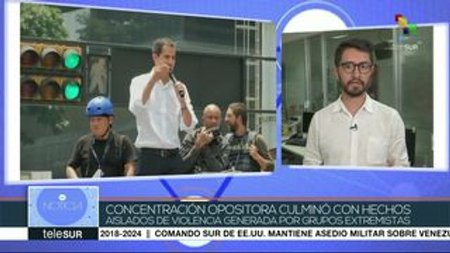 Venezuela: manifestación opositora culminó con disturbios