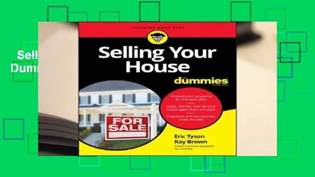 Selling Your House for Dummies Complete
