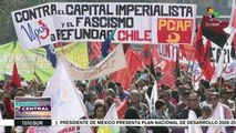 Chile: marcha de la Central Clasista fue fuertemente reprimida