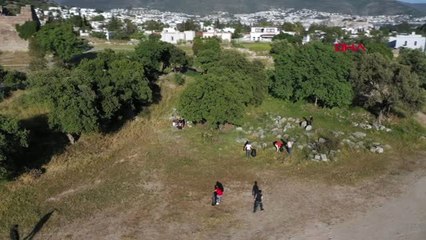 Muğla Çevreci Hareketten 'Tarihi Myndos Kapısı'nda Temizlik Çalışması