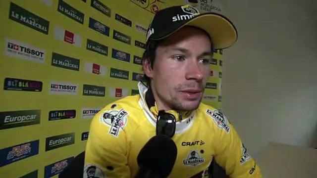 Primož Roglič - Post-race interview - Stage 2 - Tour de Romandie 2019