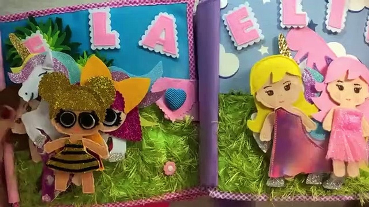 Minik büyücü ve Unicorn’ un maceraları! Elif’ in bebek evi