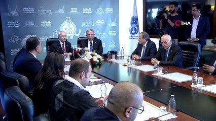 Kılıçdaroğlu’ndan Mansur Yavaş’a tebrik ziyareti