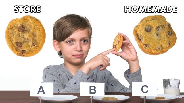 Kids Try Store-Bought vs Homemade Cookies