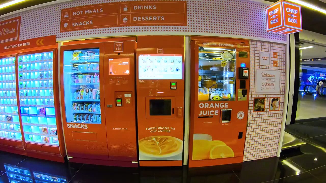 Fresh Coffee Vending Machine