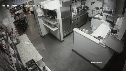 Trash Throwing Slip up Caught on CCTV