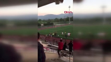 Spor Amatör Karşılaşmanın Ardından Kavga Çıktı