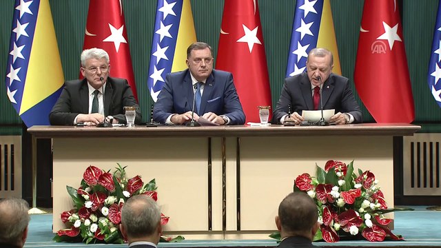 Cumhurbaşkanı Erdoğan: 'Türk Akımı Projesi'nin Bosna Hersek'e intikali noktasında her türlü desteği vereceğiz' - ANKARA