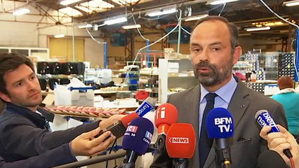 Déclaration à l'occasion de la visite de la manufacture Rondinaud (Rivières)