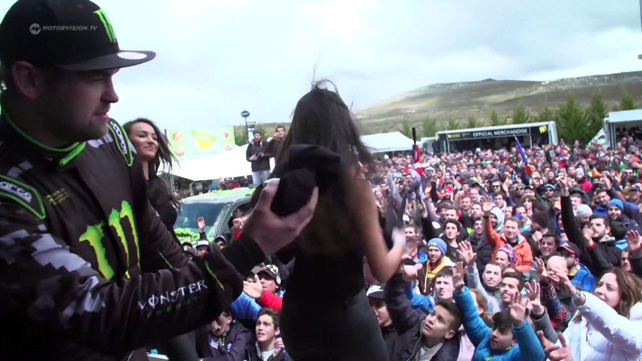 Ken Block bei der Rallyecross Weltmeisterschaft