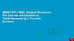 [BEST SELLING]  Student Workbook: For Concise Introduction to Tonal Harmony by L Poundie Burstein