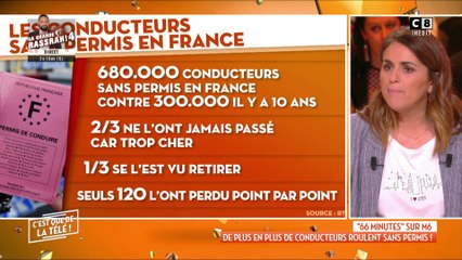 Sécurité routière : le nombre de conducteurs sans permis explose !