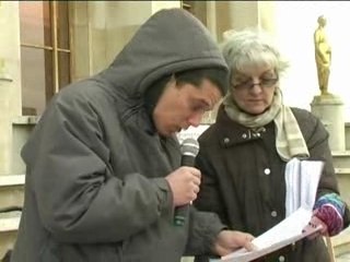 Rassemblement Soutien Mapuche 13 jan 2008 Trocadero Paris