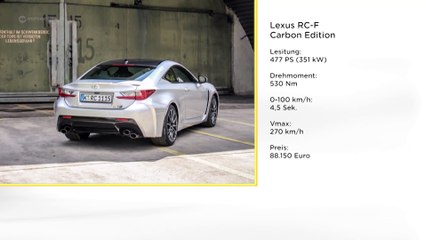 Extravaganz trifft auf V8 im Lexus RC-F