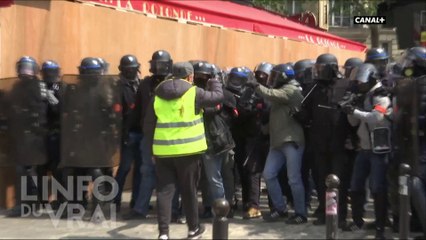 Gilets Jaunes : la nouvelle stratégie policière - L'Info du Vrai du 02/05 - CANAL+