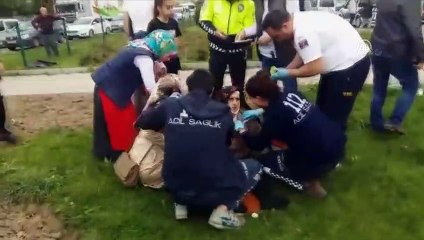 Samsun'da trafik kazası: 3 yaralı